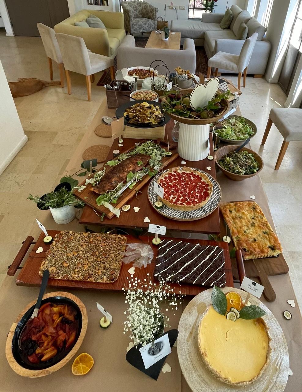 Cooking class in session